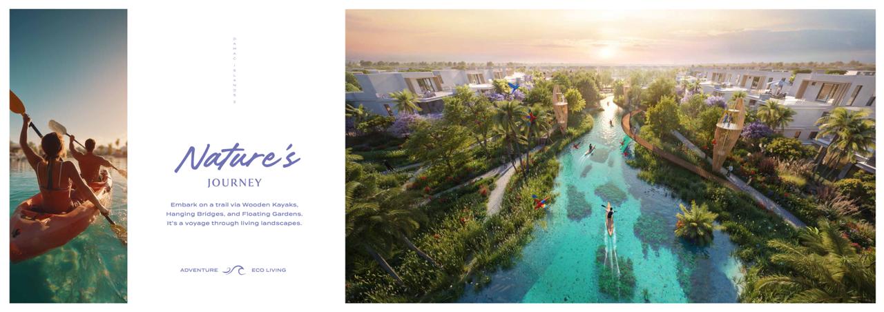 Bahamas cluster waterfront at DAMAC Islands 2